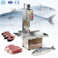 Mesin Gergaji Tulang Komersial Mesin Pemotong Daging Ikan Beku Mesin Pemotong Iga/Daging Kambing/Tulang