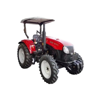 YTO EF704 tractor agrícola con ruedas 70HP tractor con cabina o parasol - Product Image 1