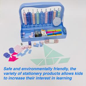 Ábaco matemático para niños con contador de 9 líneas, con varios suministros para contar matemáticas, mostrador, oficina <span class=keywords><strong>escolar</strong></span> - Product Image 3