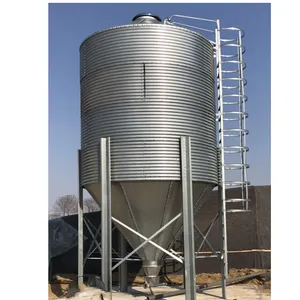 Grain storage feed tower/silo pig/poultry/chicken/livestock feeding equipment silo