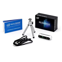 Caméra de profondeur longue portée haute précision Intel RealSense D435i pour robotique AR/VR, capteur CMOS, garantie 1 an, 1280x720 grand angle