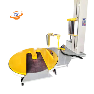 Automatic Film Packaging <b>Wrap</b> <b>Pallet</b> Packing Wrapper M Type Turntable <b>Pallet</b> Wrapping Machine - Product Image 5