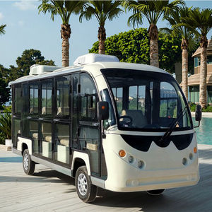 <span class=keywords><strong>รถ</strong></span>กอล์ฟอลูมิเนียม 14 ที่นั่ง ยี่ห้อ BFF Kepler ได้รับการรับรองมาตรฐาน CE ผลิตในจีน พร้อมมอเตอร์ AC แบตเตอรี่ลิเธียม/ตะกั่วกรด <span class=keywords><strong>รถ</strong></span>บัสไฟฟ้าสำหรับเที่ยวชมสถานที่ - Product Image 2