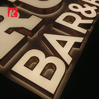 Enseigne Kexian Custom Cosmetic Shop: Lettre de canal rétroéclairée par LED, signalisation avec logo lumineux en acrylique 3D pour la marque de magasin