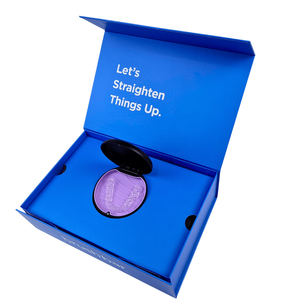 Op maat gemaakte logo bedrukking orthodontische tandtechnische doos met ventilatie tanden implantaat aligner doos verpakking voor aligner etui - Product Image 1