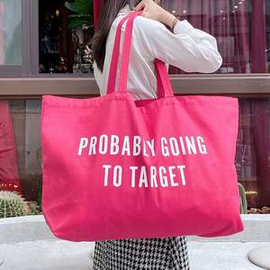 Eco-Friendly Cotton Promotional Canvas Tote Bag Custom Printed Plain Design with Multiple Pockets for Grocery Shopping - Product Image 4