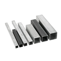 Perfil Cuadrado de Acero Galvanizado por Inmersión en Caliente Q355B, Tubo Cuadrado Galvanizado para Proyectos de Construcción, Exportación