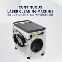 UMW 2000w Laser Cleaner Dual-Axis Laser mesin pembersih terus menerus untuk otomotif Aerospace Heavy Machinery