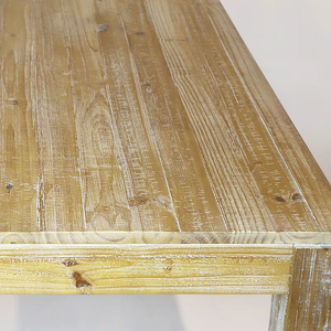Contemporary Dining <b>Table</b> Solid Mango Wood Premium Handmade Furniture for Modern Dining Room and Interior Decoration - Product Image 3