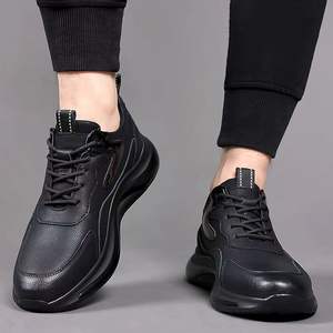 2025 Men's <b>Casual</b> Sports <b>Shoes</b> Trendy All-Match Design New Fashion <b>White</b> Height-Increasing <b>Shoes</b> - Product Image 3