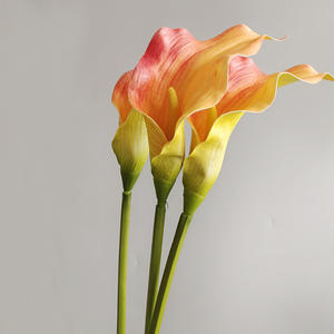 Y-H055 High Quality Real Touch Artificial Flowers Big 92cm Calla Lily for Table Center Piece Wedding Party Home Decoration - Product Image 3