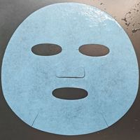 Masque facial en tissu Blue Milk Skin, adhésif doux, à l'essence hydratante lyophilisée, certifié OEKO-TEX, pour une hydratation intense
