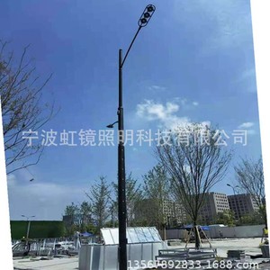 Hongjing <b>Lighting</b> <b>Smart</b> Street Light Pole 12m Aluminum Alloy Led Road <b>Lighting</b> IP65 Type III AC Power - Product Image 5