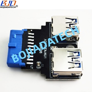 Großhandel 2 Ports 5 Gbit/s USB 3.0 Typ-A-Anschluss an Motherboard 19PIN Adapter Converter Card - Product Image 4