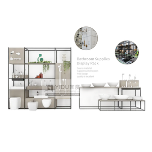 宜都定制浴室盆瓷砖样品水龙头展示架盆展示室内设计陈列室卫生间展示架 - Product Image 1