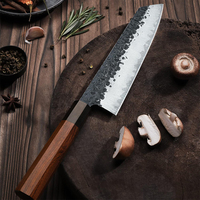 Ventes chaudes Couteau de cuisine Gyuto Damas de style japonais ultra-affûté de 8 pouces pour la cuisine domestique