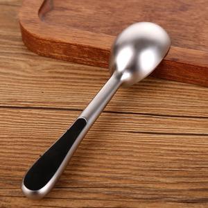 Cuchara para helado de acero inoxidable con mango cómodo para uso doméstico y comercial - Product Image 3