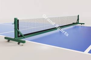 เสาปิกเกิลบอลแบบเคลื่อนย้ายได้ ทำจากอลูมิเนียมอัลลอยด์ พร้อมฐานเหล็ก และตาข่ายปิกเกิลบอลแบบมืออาชีพ - Product Image 2