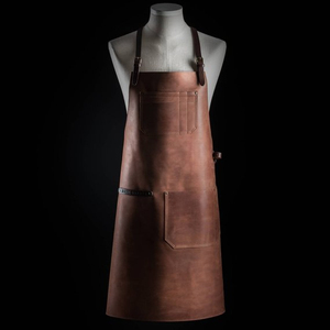 Polyamide <b>Waterproof</b> <b>Work</b> Apron Unisex Adjustable Pockets Abrasion Resistant Durable Needle Detection Workshop Repair - Product Image 5
