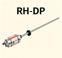 Capteur de déplacement magnétostrictif RH-DP Profibus-DP avec course de 25-7620 mm / tige en acier inoxydable / certifié CE