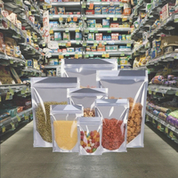 Sac scellant sous vide étanche à l'humidité avec logo personnalisé PET/PE/AL/PA Joint à fermeture éclair en plastique pour emballages d'aliments et de boissons pour le stockage de la bière