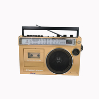 Radio portable multifonctionnelle MLK-7890, nouvelle conception, radio vintage, enregistreur de cassettes
