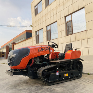 Мини-трактор-гусеничник 4WD с роторным культиватором (ротоватором) для сельского хозяйства, основные компоненты, включая двигатель и коробку передач - Product Image 3