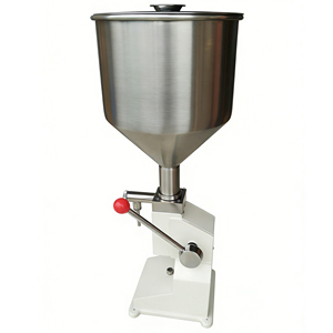 Machine de remplissage manuelle à haute productivité pour pâtes visqueuses (boissons et produits chimiques) en flacons en verre, à économie d'énergie - Product Image 3