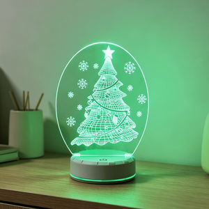Veilleuse de Projection LED Tactile Moderne 2025 à Thème Noël, Lumière Blanche Chaude, pour Décoration de Chambre et Cadeau Festif - Product Image 6