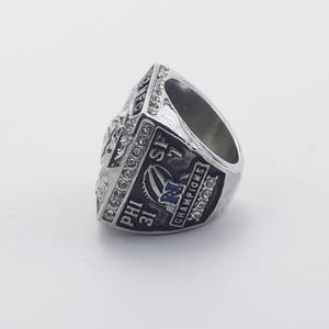 2022 Philadelphia Eagles <span class=keywords><strong>NFC</strong></span> Futebol Campeonato Anel Elegante NFL Moda Anel - Product Image 4
