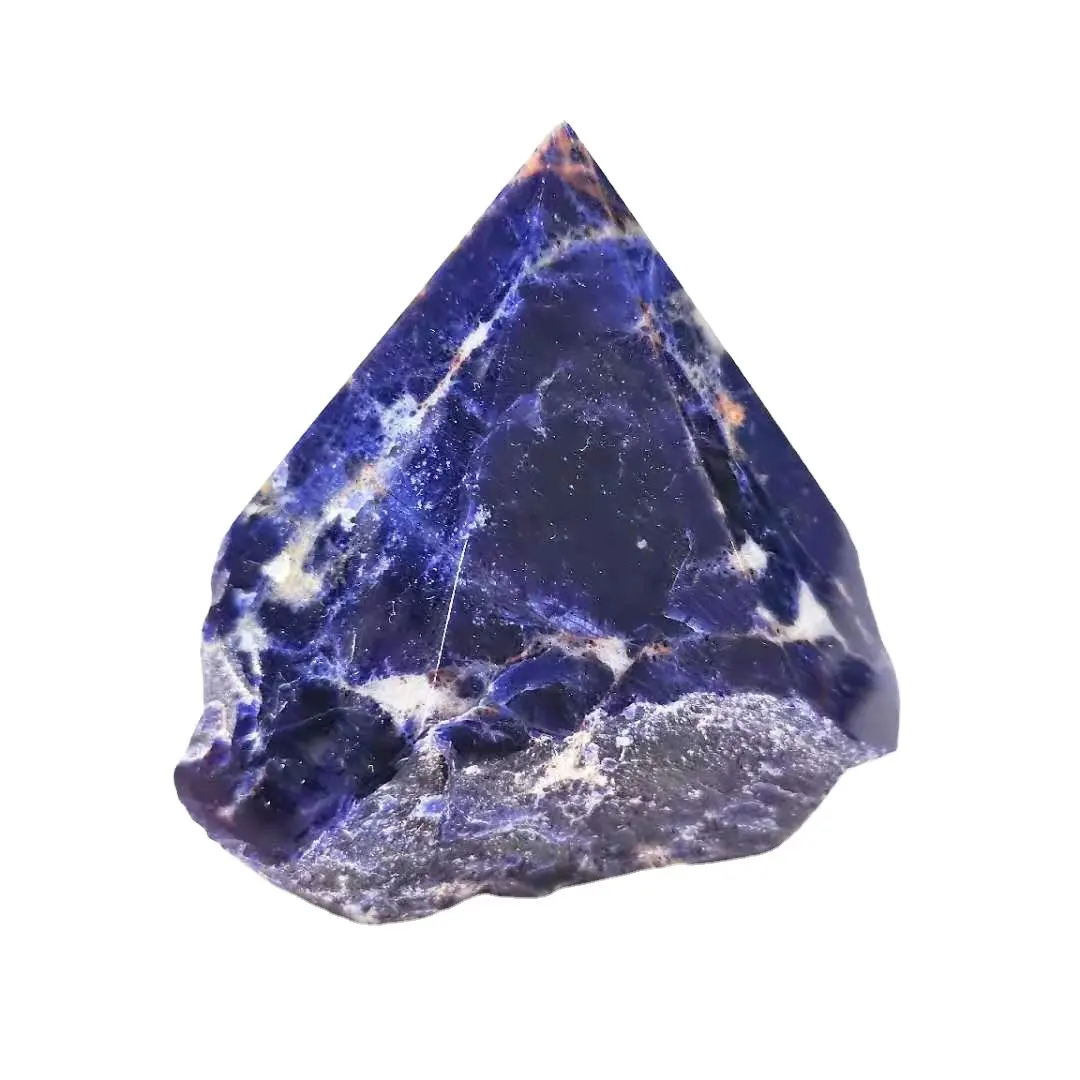Natural High Quality Delicate Beautiful Gemstone Raw Rough Sodalite Point For Gift Decoration