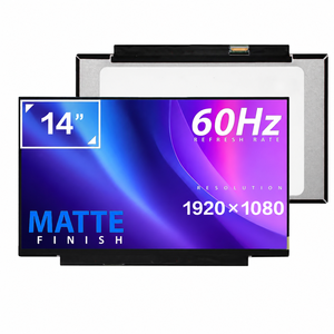 หน้าจอแสดงผลแบบไม่สัมผัสขนาด 14 นิ้ว ความละเอียด Full HD 1920x1080 บางเฉียบ 60Hz 30 พิน EDP รุ่น B140han04.0 B140han041 สำหรับตัวแทนจำหน่าย - Product Image 1