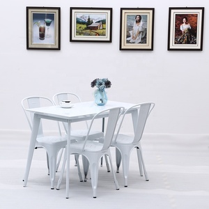 Chaises de table <span class=keywords><strong>vintage</strong></span> pour <span class=keywords><strong>Restaurant</strong></span>/café, style industriel, avec 4 sièges, nouveauté, SP-CT760 - Product Image 6