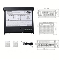 Contrôleur de température TC150A3, thermostat double mode (refroidissement et chauffage), montage sur panneau, application multi-scénarios, affichage numérique