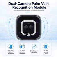 Módulo de Detección de Vida Real sin Contacto USB NIR de Doble Modo (Huella Dactilar y Vena Palmar) con SDK para Android, Windows, FreeRTOS, Bluetooth y WiFi