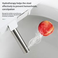 Siège de toilette intelligent TangHome 2026 avec bidet, siège en céramique chauffant, lavage à l'eau chaude, séchage à l'air chaud, lumière nocturne, télécommande, jet à siphon