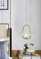 Lámpara colgante de metal para decoración del hogar, lámpara colgante redonda de techo interior, candelabro de cristal K9 de lujo de oro moderno para sala de estar