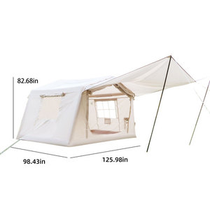 Carpa de Techo Beige para Cuatro Estaciones, Tela Oxford, Protección Solar y Contra la Lluvia, Estable y Duradera, Oferta de Verano 2026, Envío desde Almacén en EE. UU. - Product Image 2