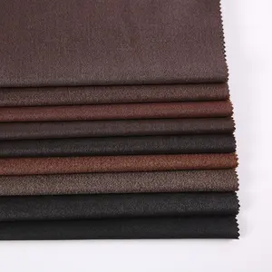 Anti estática alta qualidade planície TR tecido terno multi cores poliéster rayon adequando tecido