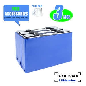 แบตเตอรี่ CATL 3.7V 53Ah NCM แบบแท่งปริซึม ชาร์จซ้ำได้ ใช้งานได้นาน เหมาะสำหรับชุดเก็บพลังงาน DIY รถกอล์ฟ - Product Image 4