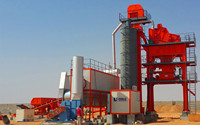Planta Mezcladora de Asfalto de Alta Eficiencia de 200tph con Motor, Certificación CE ISO, Ahorro de Energía, Suministro Directo de Fábrica y Control PLC