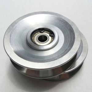 Poulie de déroulement en acier chromé pour équipement de câblage, poulie de guidage de fil - Product Image 6