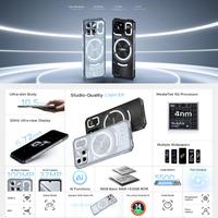 Téléphone robuste DOOGEE Blade GT Ultra 5G 16 Go + 512 Go 6,72'' Android 14 MediaTek Dimensity 7300 Octa Core avec OTG NFC Smartphone 5G