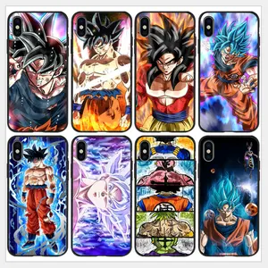Popular personality Super Saiyan Phone Cover Protector Case TPU Goku phone case for phone 12,6,7 and Most Smart Phone
