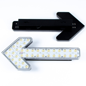 ลูกศร LED กระพริบสำหรับยานพาหนะ DC12-24V ไฟเลี้ยวสีเหลืองอำพันสำหรับควบคุมการจราจร - Product Image 6
