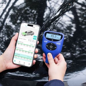Jauge d'<span class=keywords><strong>épaisseur</strong></span> de <span class=keywords><strong>peinture</strong></span> <span class=keywords><strong>automobile</strong></span> LS239 Linshang pour voitures d'occasion avec statistiques des données, <span class=keywords><strong>mesure</strong></span> l'<span class=keywords><strong>épaisseur</strong></span> de la <span class=keywords><strong>peinture</strong></span> sur les panneaux de carrosserie en acier et en aluminium - Product Image 1