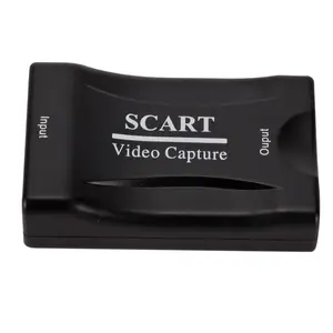 USB 2.0 SCART Video Capture Grabber pour PS4 Live Streaming et équipement d'enregistrement de jeu