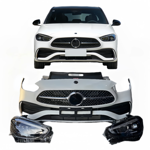 Rejilla de Parachoques Delantero y Cubierta de Faros Originales para Mercedes-Benz Clase C W206 Usados, Producto de Seguro de Coche Original, ¡Venta Caliente! - Product Image 2