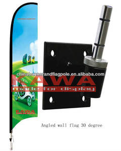 Kit de bandera de plumas baratas de 8 pies con diferentes opciones de soporte de base de bandera para publicidad - Product Image 3