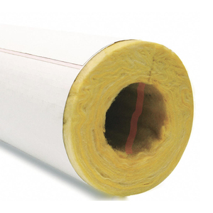 Tubo in Lana di Vetro Rinforzata di Alta Qualità e Prezzo Conveniente per Isolamento Condotti d'Aria ad Alta Densità - Product Image 1
